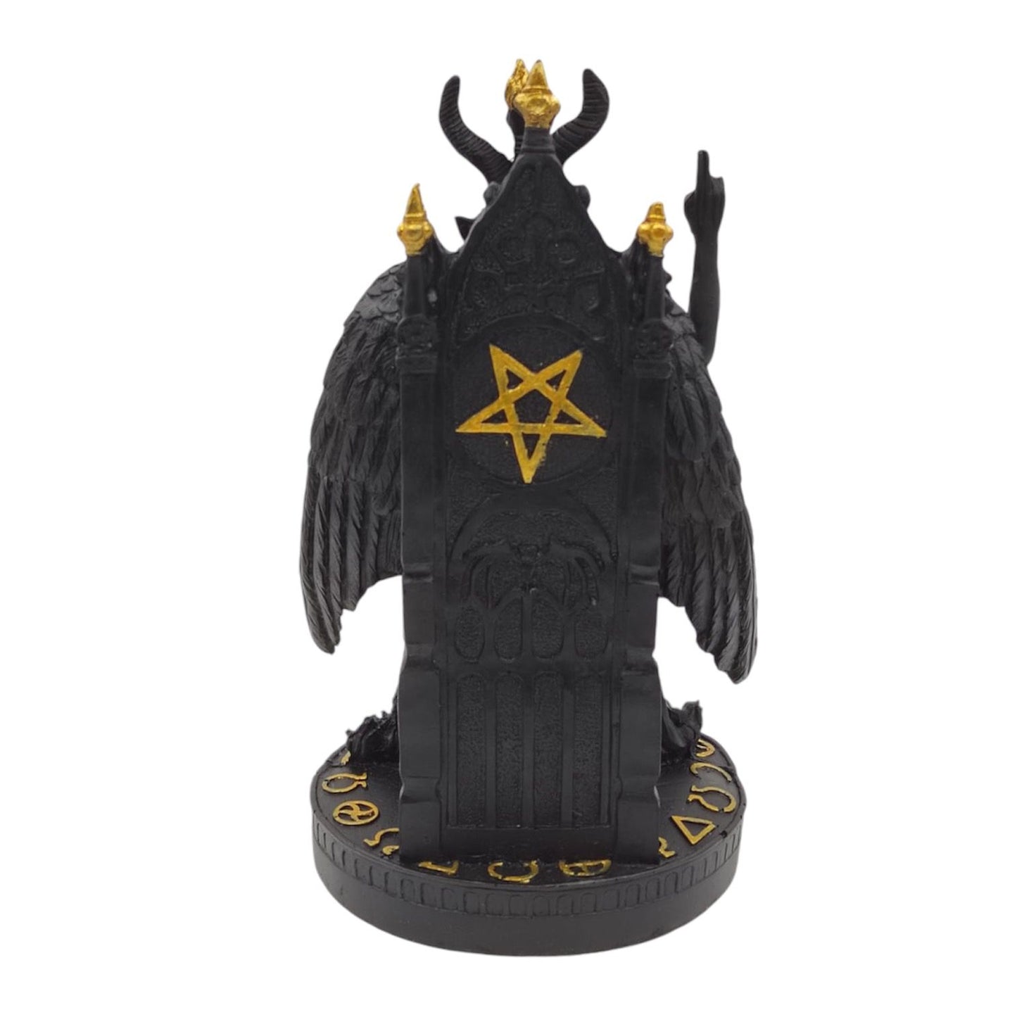 Macho Cabrío "Baphomet En Trono" 24cm