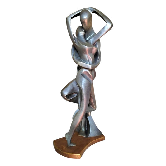 Escultura De Pareja Entrelazada (Feng Shui) 55cm