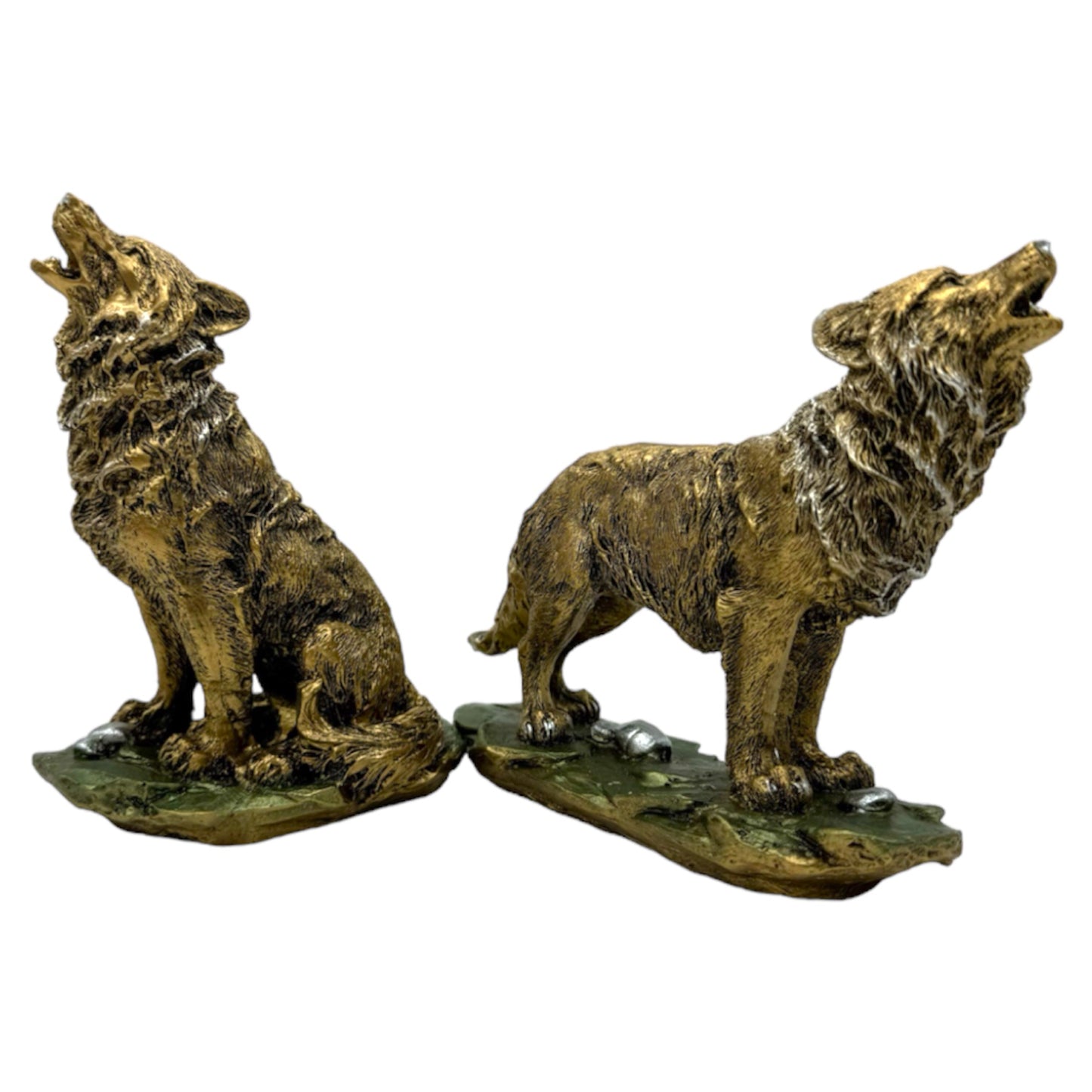 Figura De 2 Perros 15cm