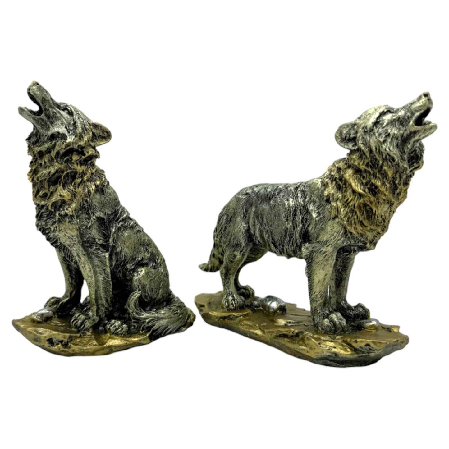 Figura De 2 Perros 15cm