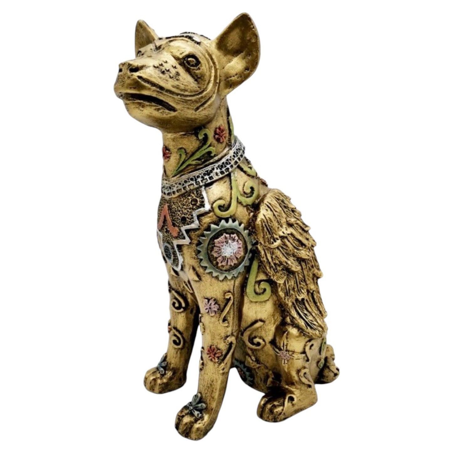 Figura De Perro Con Alas Homenaje A Mascota 25cm