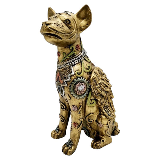 Figura De Perro Con Alas Homenaje A Mascota 25cm