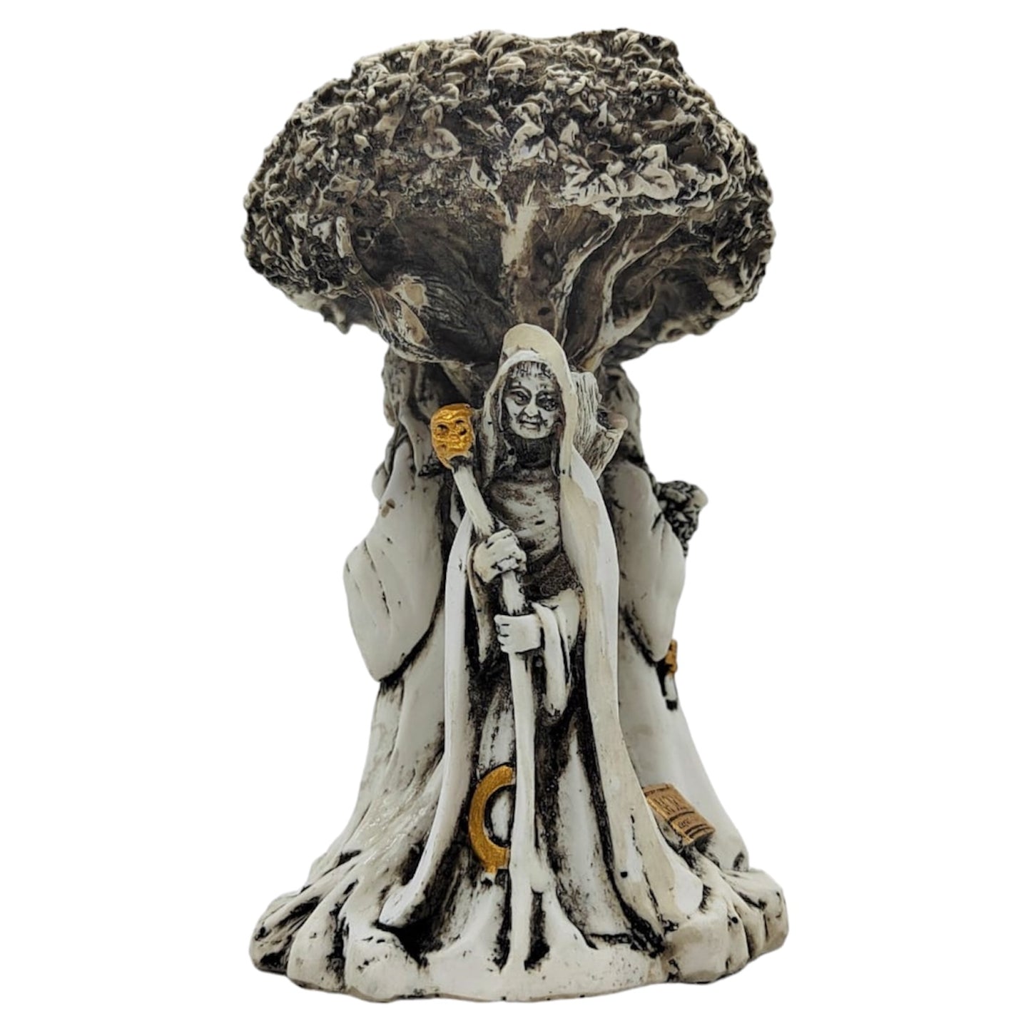 GODDESS HECATE TRIPLE UNDER TREE 15CM