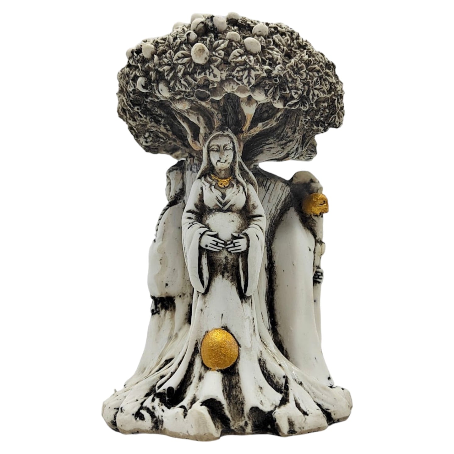 GODDESS HECATE TRIPLE UNDER TREE 15CM