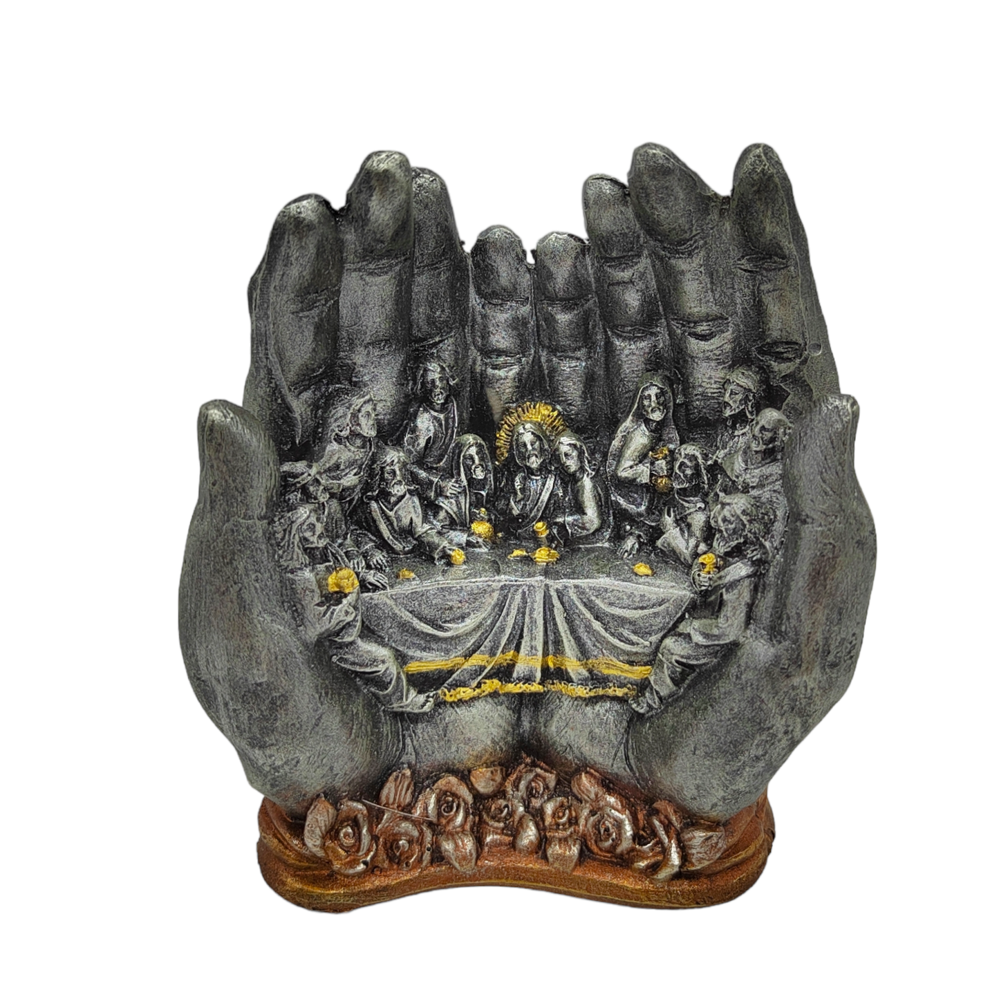 LAST SUPPER ON HANDS GIRL 13CM