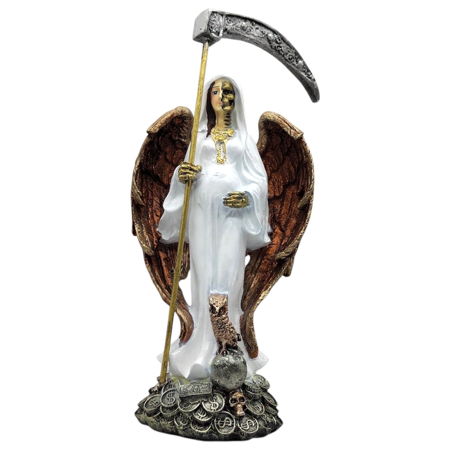 Santa Muerte Reencarnada Y Embarazada 31cm