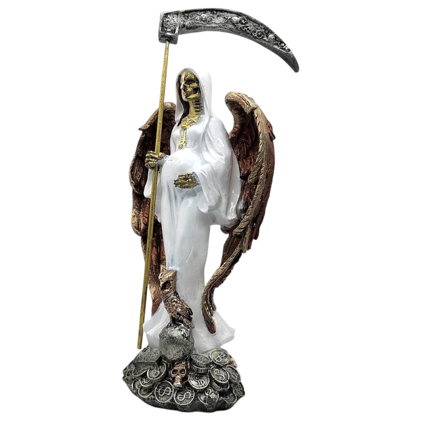 Santa Muerte Reencarnada Y Embarazada 31cm