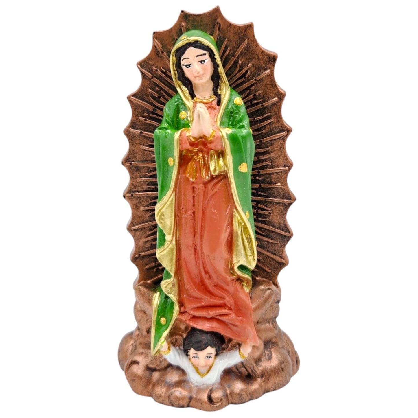 Paquete De Virgen De Guadalupe 13cm (2 piezas)