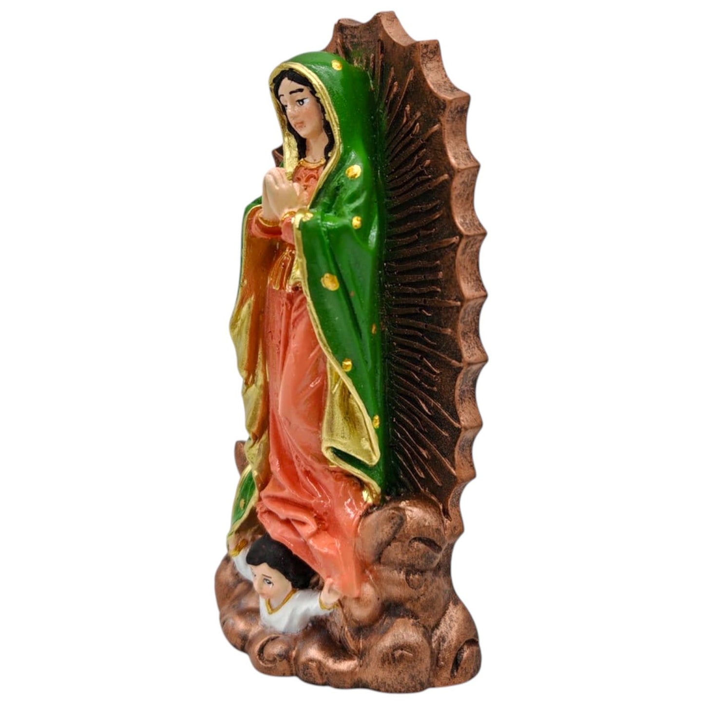 Paquete De Virgen De Guadalupe 13cm (2 piezas)