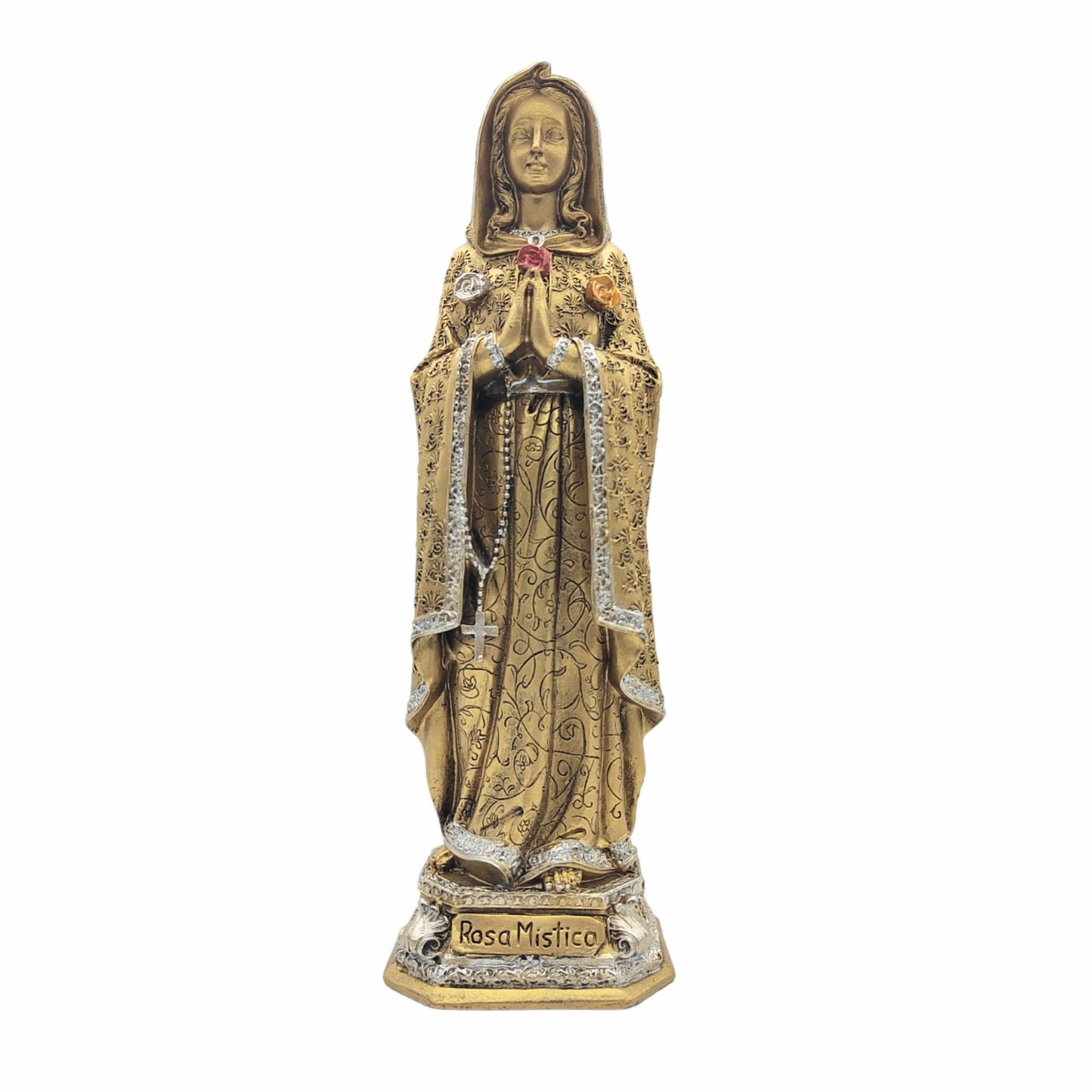 Virgen de la Rosa Mística 30cm
