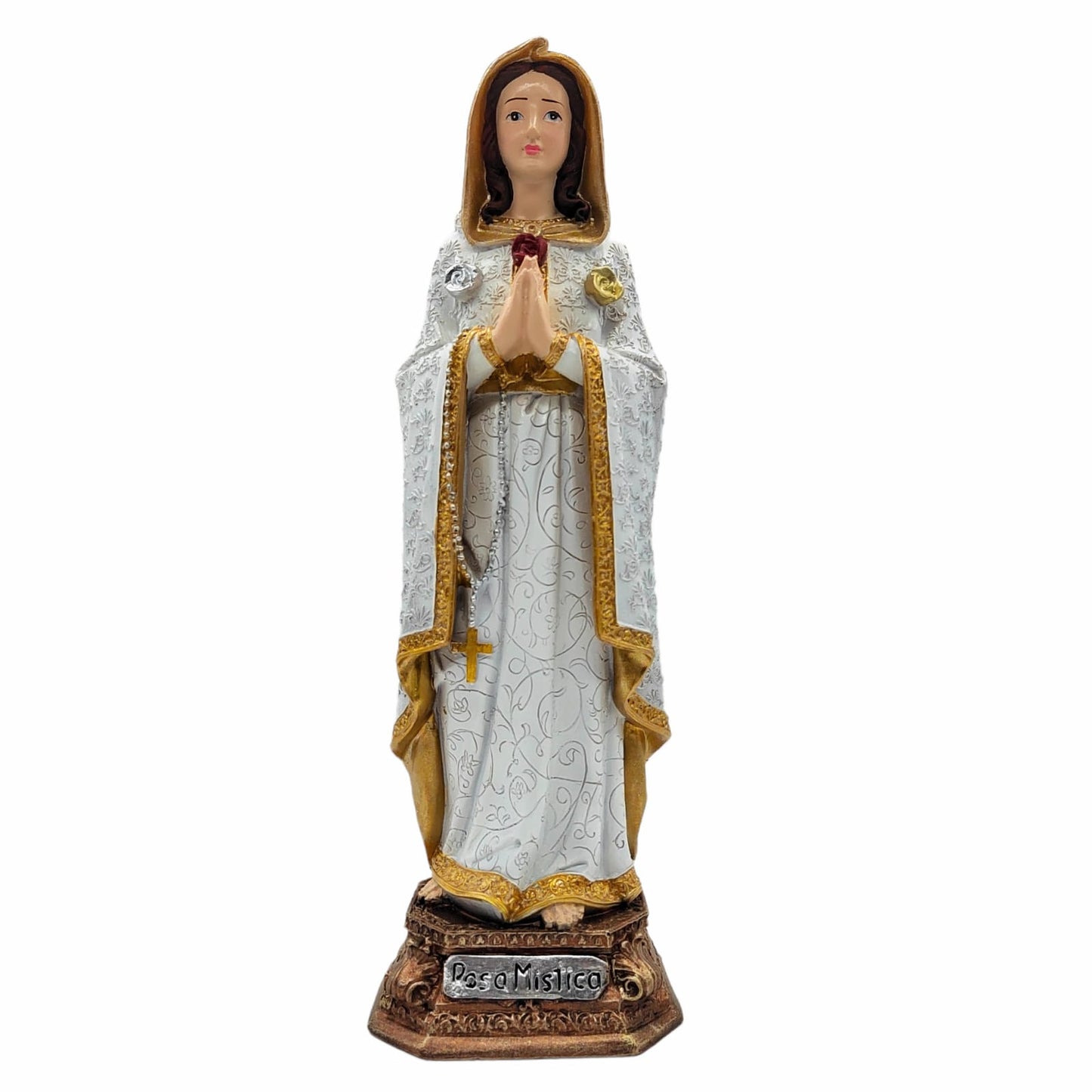Virgen de la Rosa Mística 30cm