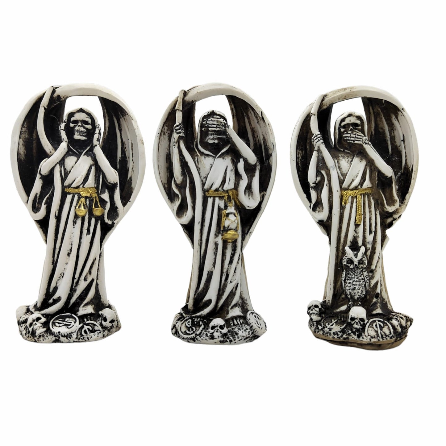 Santa Muerte Arcangel 3 Virtues 13cm