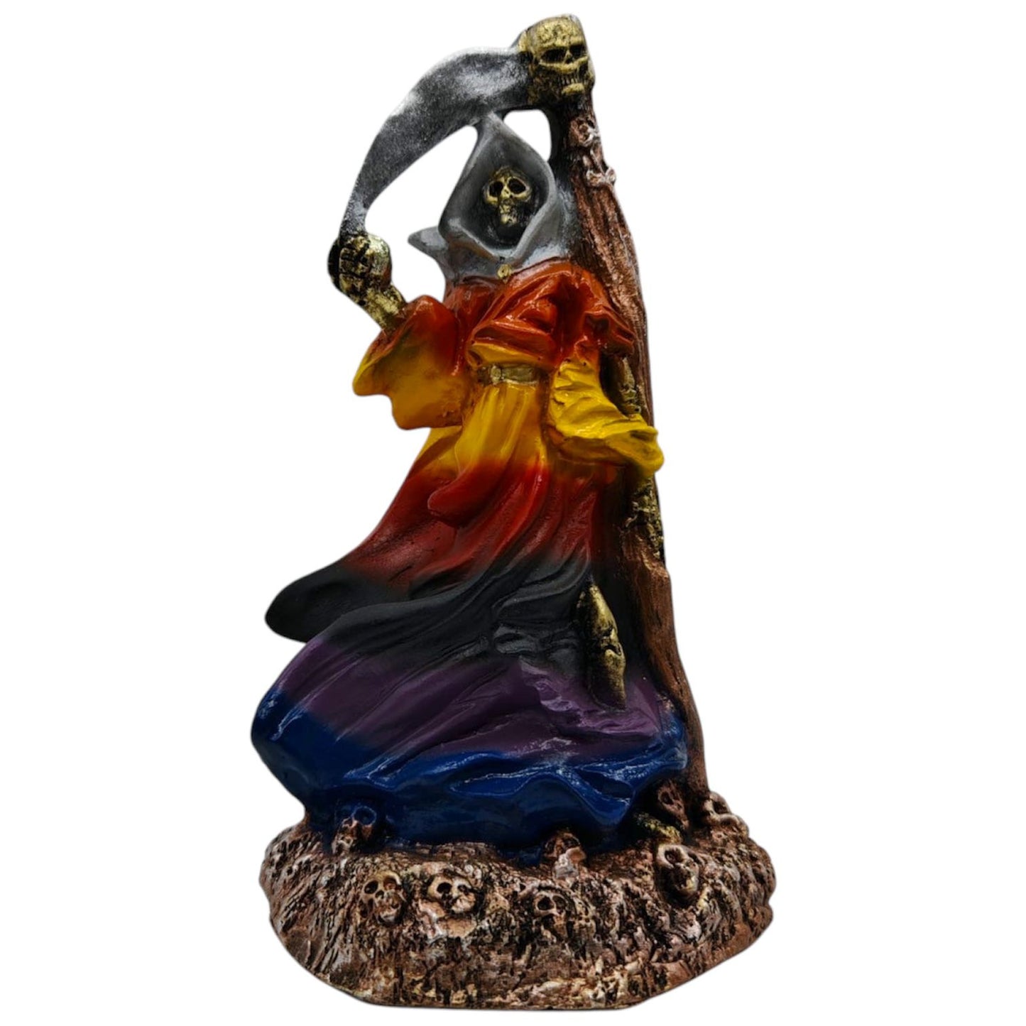 Santa Muerte De Viento Chica 17cm