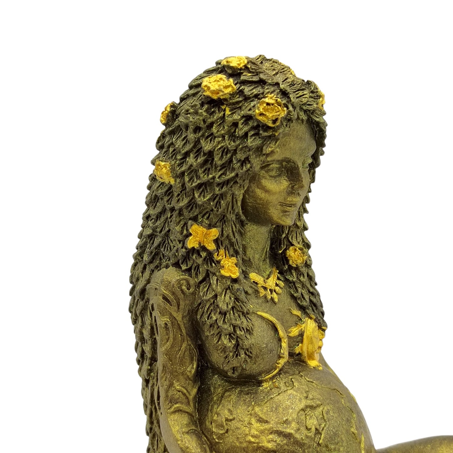 SCULPTURE OF MOTHER EARTH 17CM