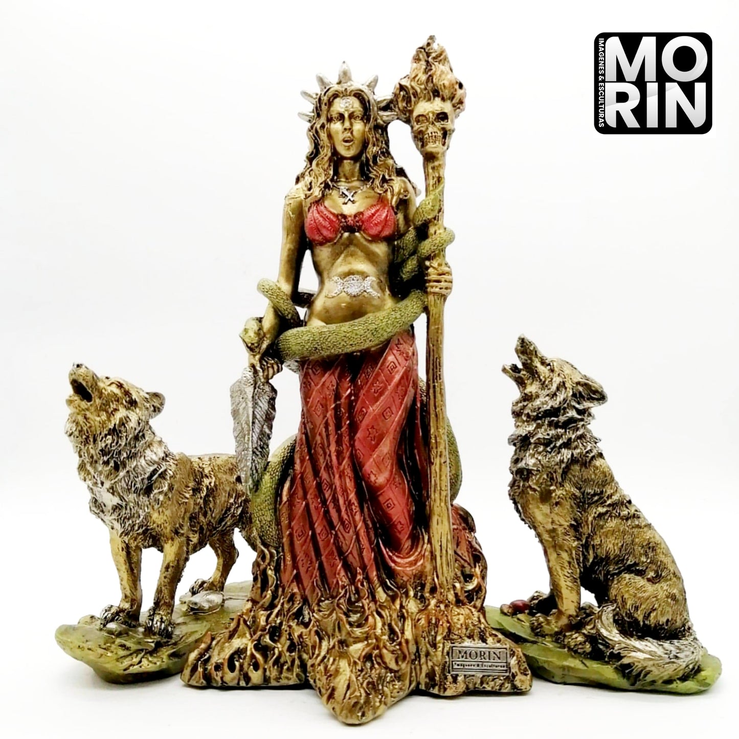 PACK GODDESS HECATE 30CM WITH 2 DOGS 15CM